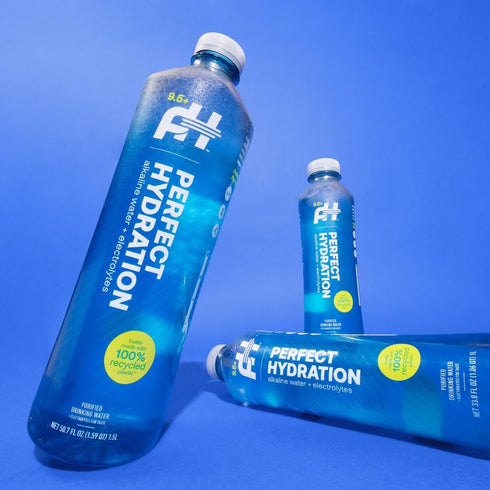 9.5+ 1.5-Liter 12 Perfect Hydration pH Alkaline Drinking Water, Bottle, Made in the USA, Case