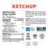 11.7 Oz (Pack 2), Fody Foods Original Tomato Ketchup, of Garlic and Onion Free, Low FODMAP Certified, Gut & IBS