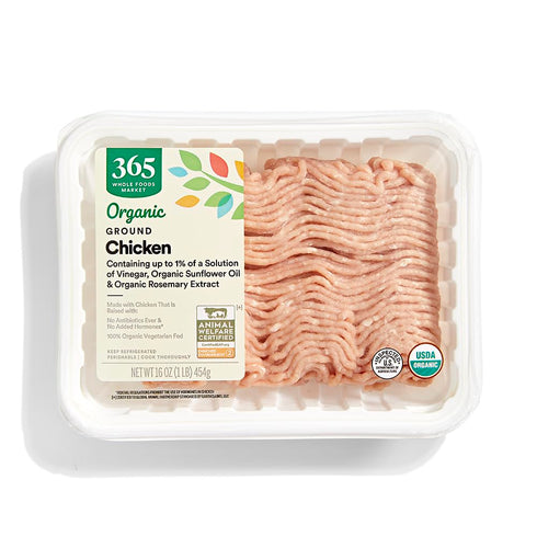 365 by Whole Foods Market Organic Ground Chicken, 16 OZ
