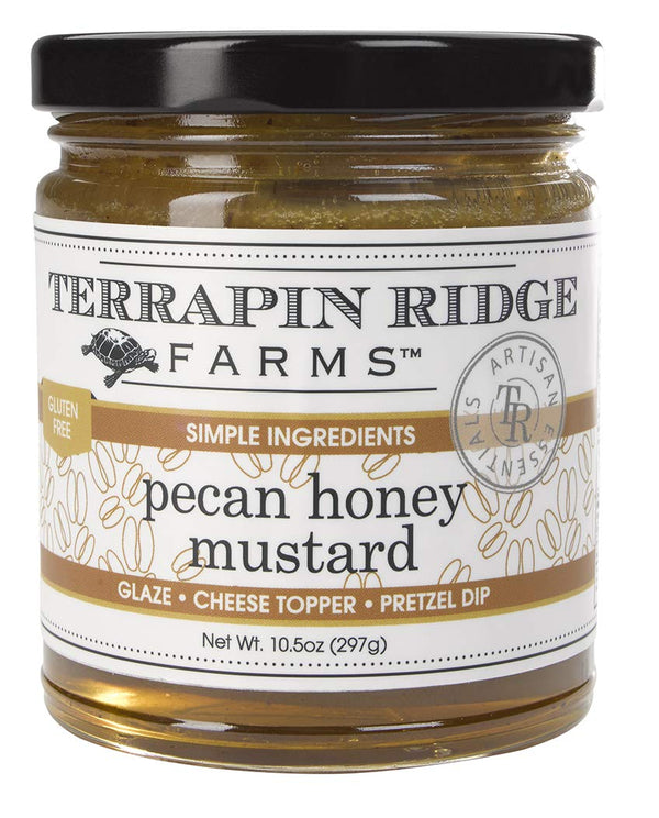Terrapin Ridge Farms Pecan Honey Mustard Sweet & Tangy Mustard for Cheese,