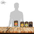 (4 1 oz. Jerky.com Hot Jerky Sampler - Featuring Habanero, Ghost Pepper, Carolina Reaper, and Classic Hot Beef Jerky