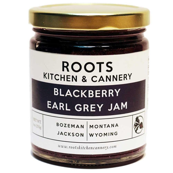 Roots Kitchen & Cannery Blackberry Earl Grey Jam, 9.5 OZ