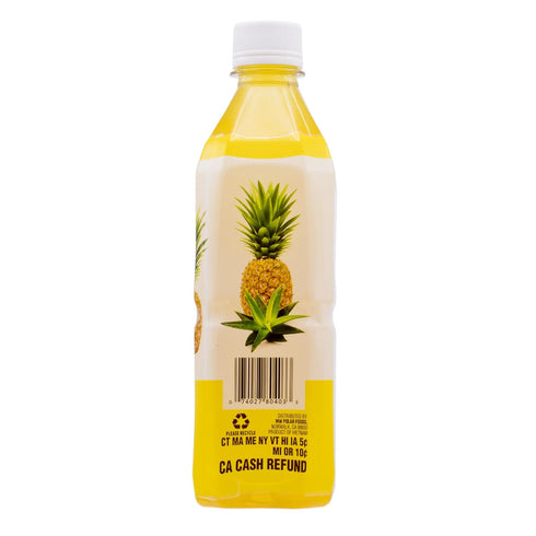 16.9 oz (Pack 12) Season Aloe Vera Drink with Pulp, Pineapple Flavor, fl