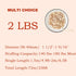 1.6'', 140 lbs. Making(pack 4) Natural Hog Casings for SausageBratwurst at about Makes Home Sausage