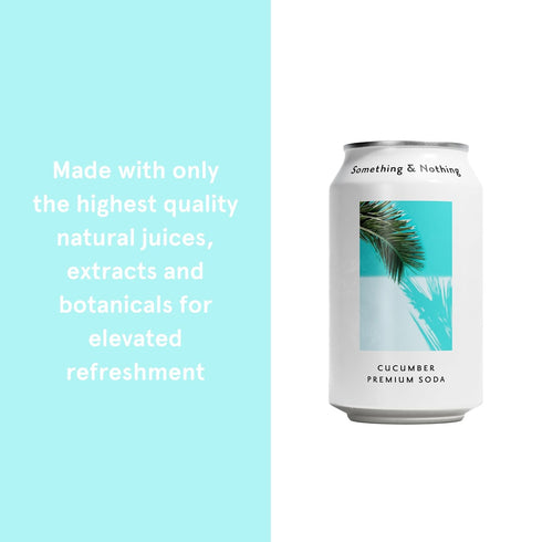 355ml Pack 12 Something & Nothing Flavoured Sparkling Water - Lightly Carbonated, Full Flavoured with Added Grape