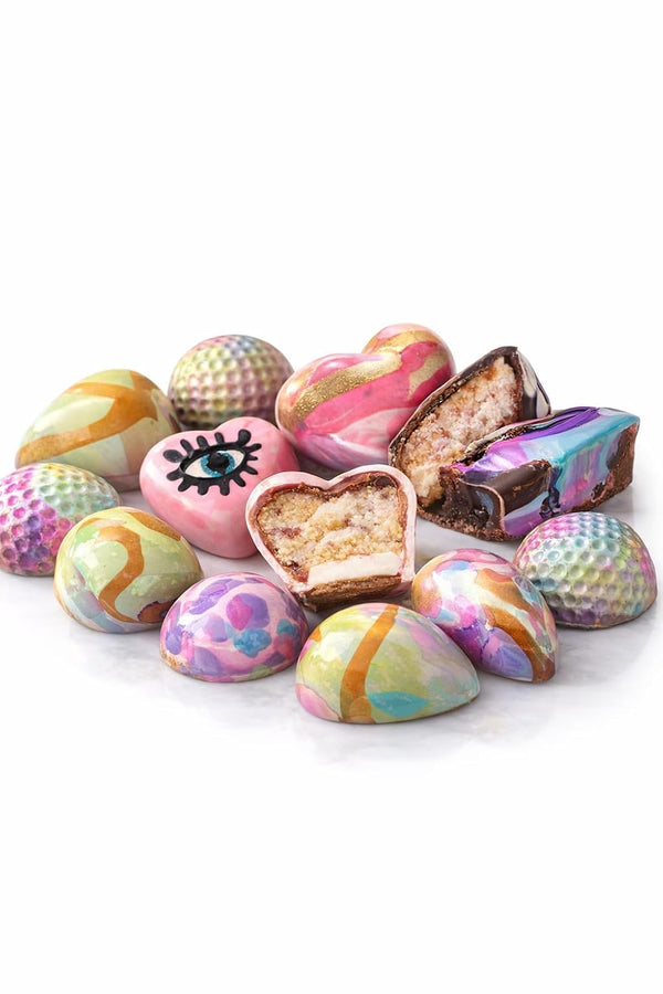 Generic Berry Yogurt Indulgence - By Chef Gabriela Polanco Handcrafted Artisan Chocolate Bonbons,