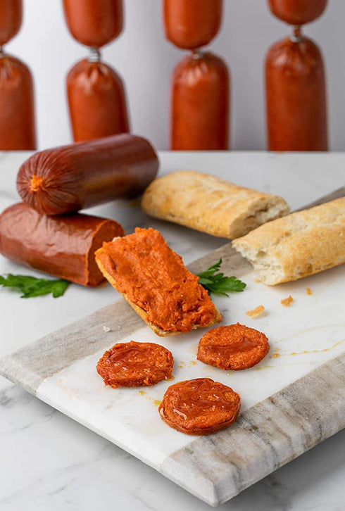 Carmen & Lola Eat Espaa! (1 Lb.) 2 Pack Carmen & Lola Sobrasada Style Sausage