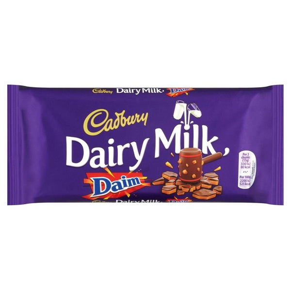Cadbury Dairy Milk Daim 120g