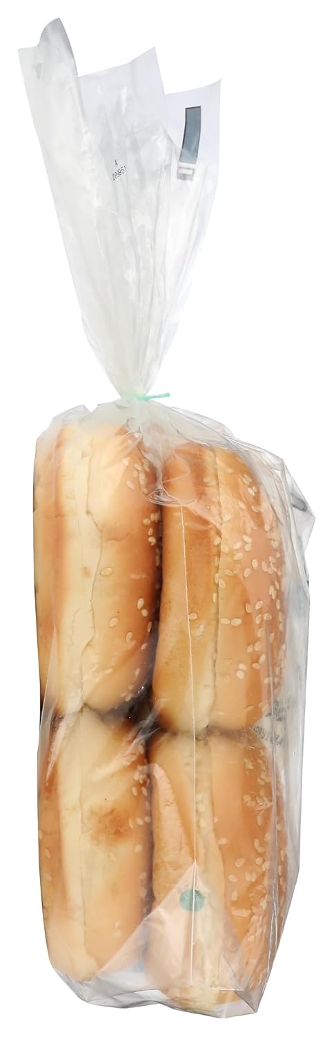 365 by Whole Foods Market 15 OZ Organic Sesame Hamburger Buns