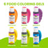 6 Set 1.41 oz (40 ENCO Neon Food Coloring Gel each g)