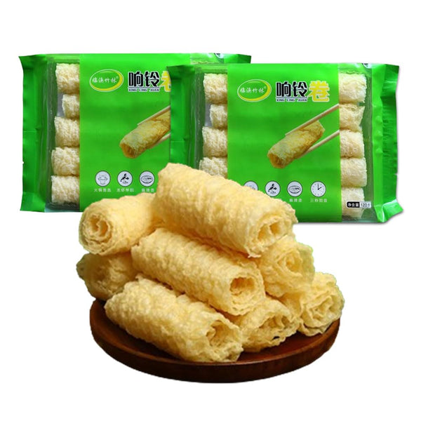 Nakazawa 240 Deep Fried Bean Skin Rolls - Dried Beancurd Sticks, Asian Tofu