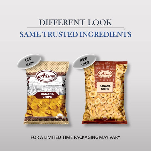 (5 LB) Aiva Dried Sweetened Banana Chips Fresh, Crispy & Sweetened, Delicious Snack for Snacking