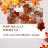 (1.5 LB) Real Maple Syrup Leaf Drop Candy -Traditional Leaf-Shaped Candies - Hard Syrup Sugar From Vermont- Resealable