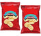 EDYOS Regular Potato Crisps, 4.25 Oz. Bags (Pack of 2)