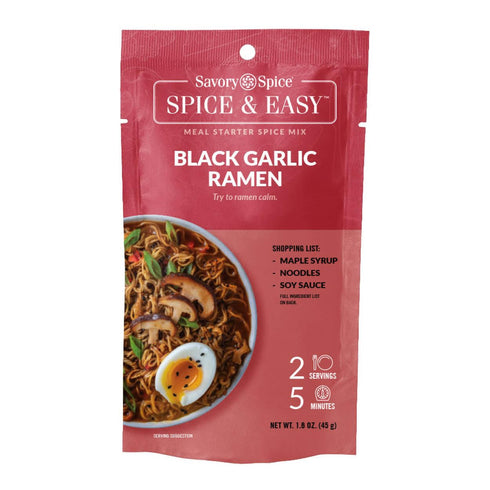 Savory Spice Black Garlic Ramen Spice & Easy (1.6 oz Packet) -