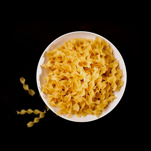 17.6 oz Sanniti Artisanal Gluten Free Riccioli Pasta di Gragnano, Imported from Italy, Bronze Cut Corn Pasta, Certified