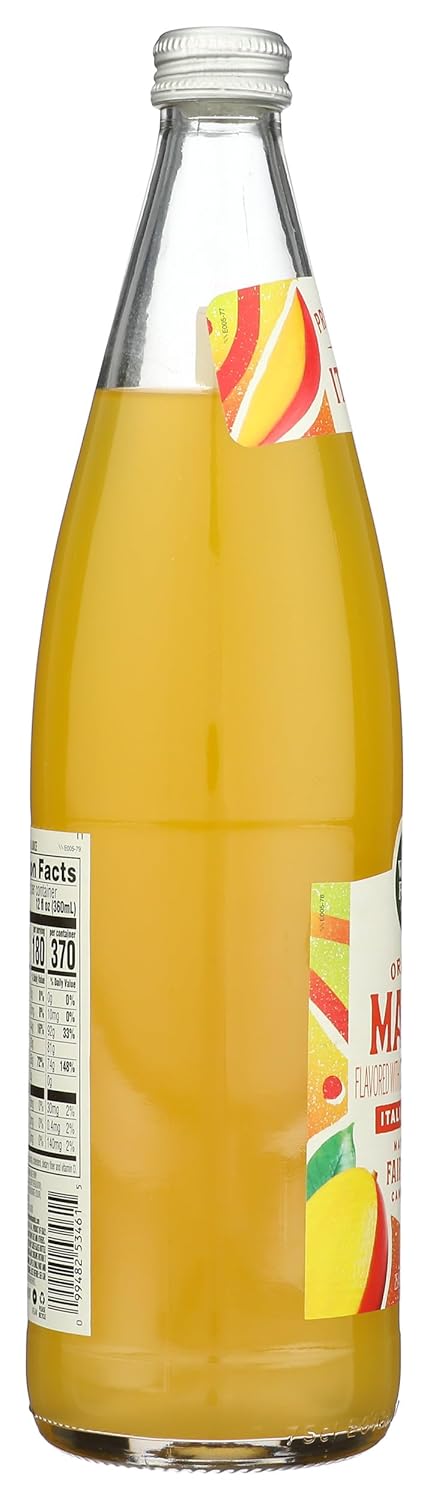 25.4 WHOLE FOODS MARKET Organic Mango Flavored Italian Soda, FZ