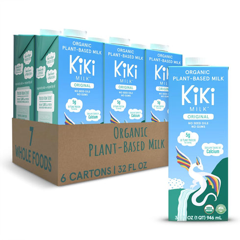 Kiki Milk Plant Based Milk - Organic Original Kiki Milk - Calcium