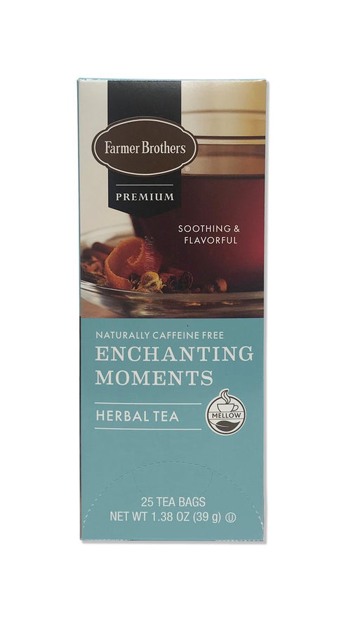 Farmer Brothers Premium Enchanting Moments Herbal Tea - 1/25 ct box