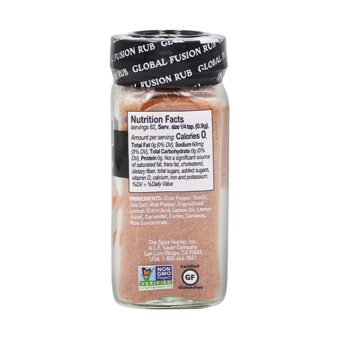 2 (Pack 3) The Spice Hunter Global Fusion Rub Spicy Garlic Ounce