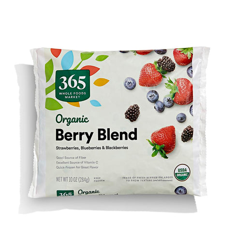 365 by Whole Foods Market , Organic Berry Blend, 10 oz, Frozen
