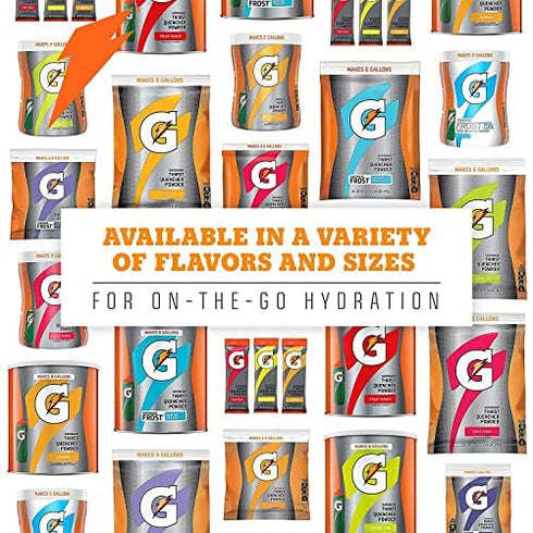 76.5 oz Gatorade Thirst Quencher Powder, Glacier Cherry, Canister