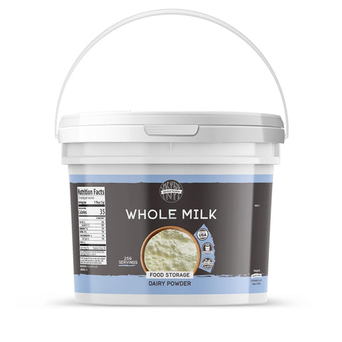 Birch & Meadow 1 Gallon Bucket of Whole Milk Powder, Light Sweet