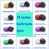 LWXLJMJZC Ripe Puerh Tea Mini Cake 30pcs (10 Tastes*3pcs) | Yunnan Pu-erh Tea | Mini Tuo Cha Black Tea Rice Balls
