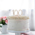 100 Years Birthday Cake Topper, Crystal Rhinestone 100th Wedding Anniversary or 100 Years Old Party Decoration Gold