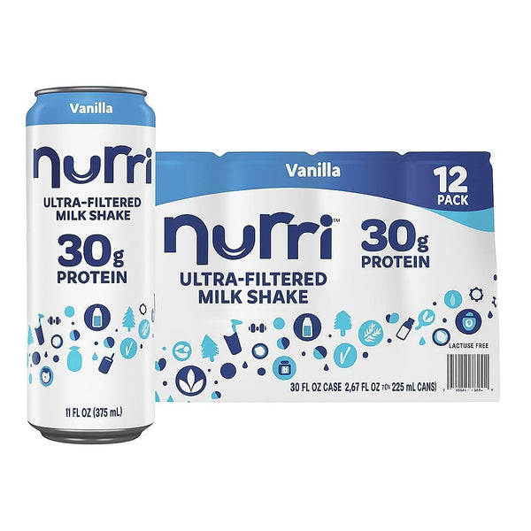 Generic Nurri Ultra-Filtered Vanilla Milk Shake, 30g Protein, 1g Sugar, 150 Calories, 10