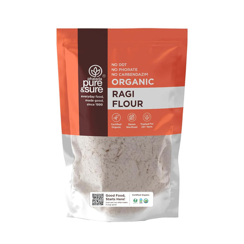 Pure & Sure Organic Ragi Flour | Organic Gluten Free Flour |