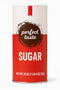 Perfect Taste Granulated Sugar 20 oz Sugar Canister Pure White Sugar for Coffee, Tea,