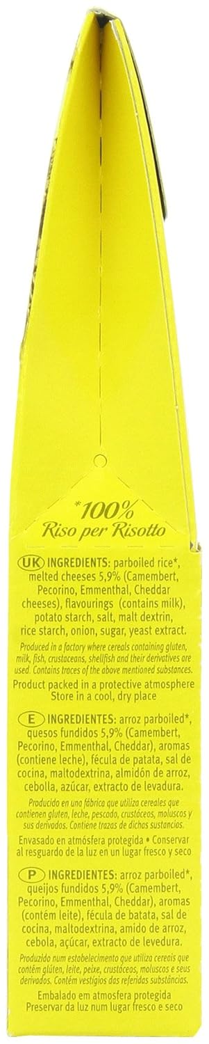 Riso Gallo 4 175g Pack 6 Risotto Pronto Cheese