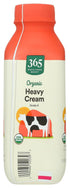 365 by Whole Foods Market 1 Organic Heavy Cream, PT