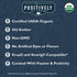 96 Organic Positively Tea Company, Decaf English Breakfast Black Tea, K-Cup Compatible, Pods