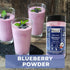 NPG Blueberry Powder 7 Oz, Pure Wild Blueberry Extract for Smoothies, Baking, Beverages, Non-GMO Freeze-Dried Food