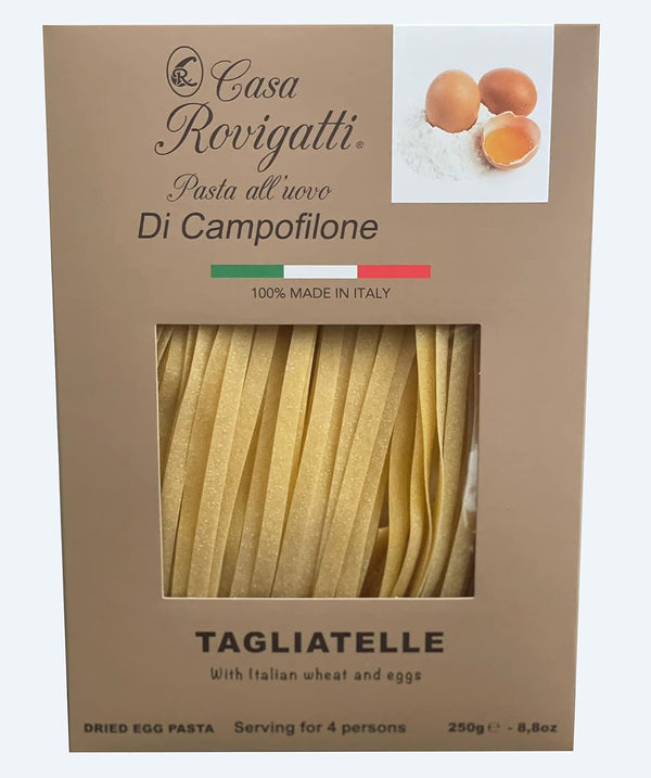 Tagliatelle Gourmet Egg Pasta (Pack of 4) - Italian Pasta From the