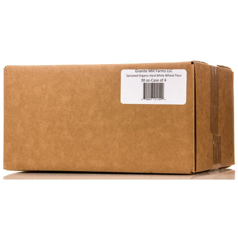 Granite Mill Farms Sprouted Organic Hard White Flour, 30 oz CASE OF 4
