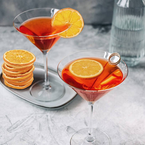 JTEDZI 3.52 Oz/100g Dried Orange Slices, Dehydrated Orange Slices, Dried Oranges for Cocktails, Crafts and Potpourri