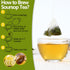 60 100% Premium Soursop Tea Bags, Made with Natural Graviola Leaves, Hoja Guanabana Tea, No Additives & Caffeine Free.