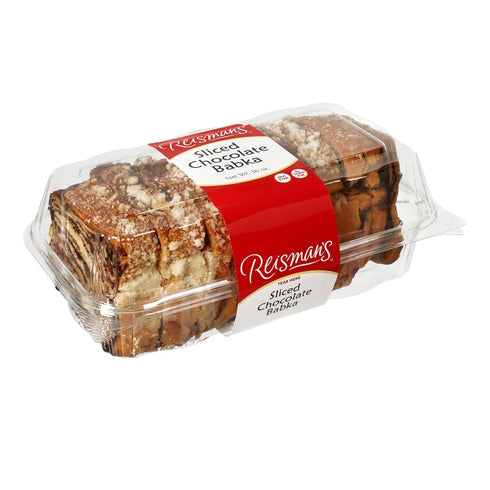 Reisman's Bakery Chocolate Babka Cake, Fresh Dessert, Nut-Free and Dairy-Free Chocolate Cake,