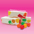 12 Pack 35 Count Jujube Nougat - Ounce - - Nougat Candy with Fruit Jelly Pieces - Individually Wrapped Chewy Candy