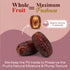 32 oz (2 lb) Sahara Gold Non Pitted Medjool Dates - Whole, Sticky, Gluten-Free Natural Sweet Fresh Dates Medjool