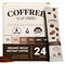 COFFREE Organic Instant Coffee Packets - 0% Decaf Convenient Coffee Sticks, Mold