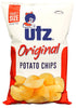 Utz Potato Chips, Regular, 9.5 oz Bag