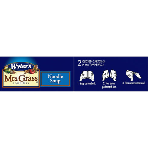 Mrs. Grass 4.2 OZ, 2 PACK MRS GRASS MIX SOUP CHICKEN NOODLE