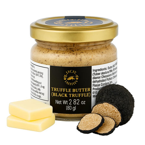 Luca's Truffles BlackTruffle Butter 2.82 oz Original Italian Truffle Butter from Fresh