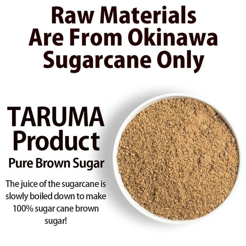 Store 10 oz (300g) Okinawa Brown Sugar Powder Natural Cane Sugar Sweetener, Single Ingredient (Sugarcane), Clean Label