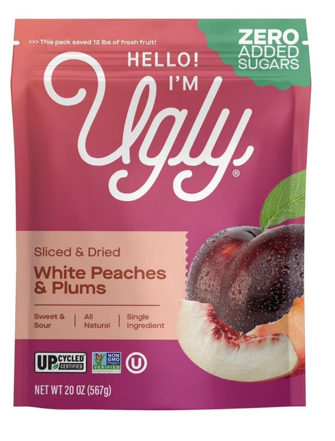 Generic Sliced & Dried White Peaches & Plums 20 oz.Hello! I'm Ugly