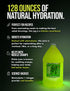 1 Pickle Juice Gallon Electrolyte Drink for Hydration, Muscle Cramps & Recovery, No Sugar, Natural Ingredients